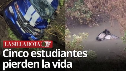Cinco alumnos de Veterinaria en FES Cuautitlán fallecen tras accidente en canal