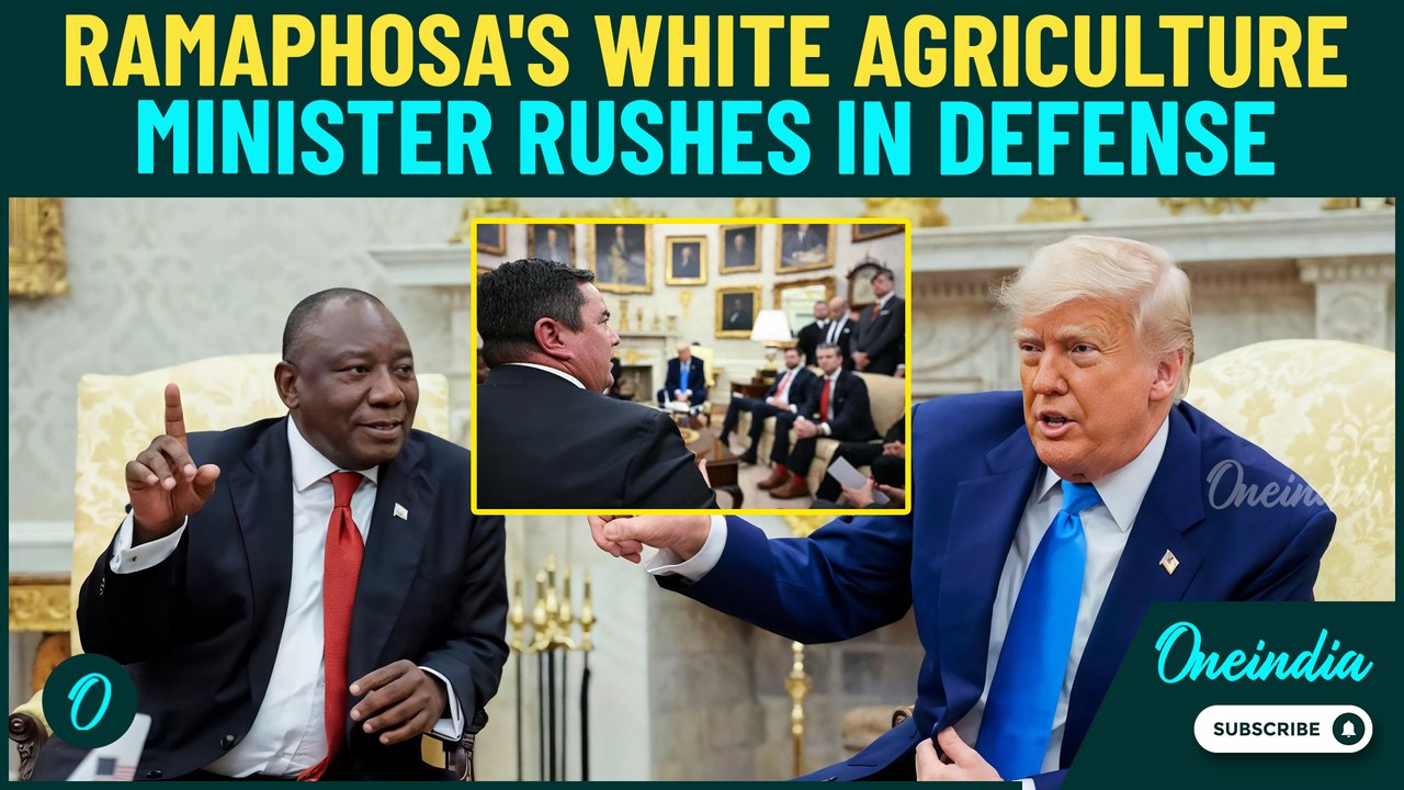 Ramaphosa’s White Agriculture Minister Comes in His Defense After Trump’s Explosive Genocide Claims