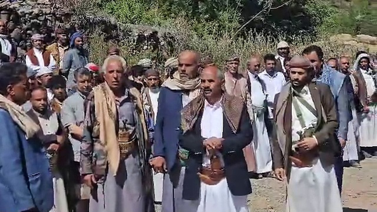 تحكيم قبلي ينهي قضية قتل بالخطأ بحضور الفندم محمد حزام المقالح