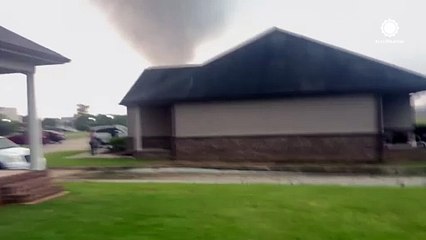 Possible tornado runs through Alabama