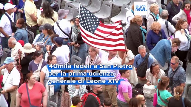 Prima udienza di Papa Leone XIV nel trigesimo di Bergoglio: Dolorosa la situazione a Gaza