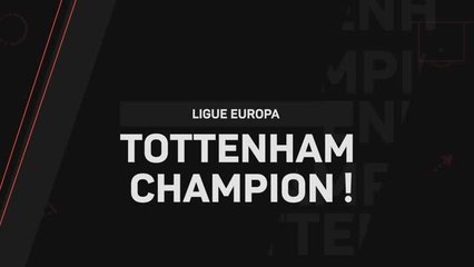Ligue Europa - Tottenham bat Manchester United en finale !