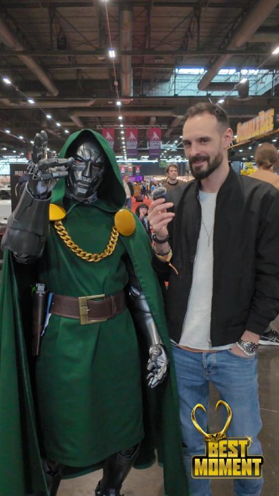 BEST MOMENT #Dr.Doom - Comic Con Paris