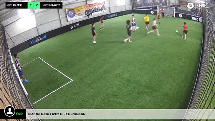 But de Geoffrey G - FC  Puceau