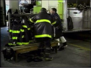 Sesame Street Home Video Visits the Firehouse - Slide Down Fireman Pole Ride Firetruck (1990) (HQ)