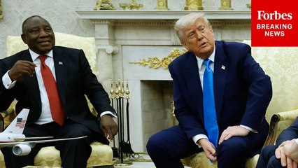 'Genocide Is A Very Strong Word': Reporter Presses Trump During Meeting With South African President