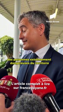 [GUYANE] Gérald Darmanin visite le Centre pénitentiaire de Rémire-Montjoly