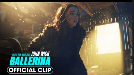 From the World of John Wick: Ballerina | Official Clip 'Ice Skating' - Ana de Armas