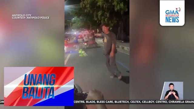 Lalaki, patay matapos masagasaan sa Ortigas Ave. Extension | Unang Balita