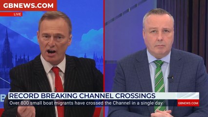 WATCH: Martin Daubney left emotional as flotilla of boats commemorating the Dunkirk evacuation disrupted