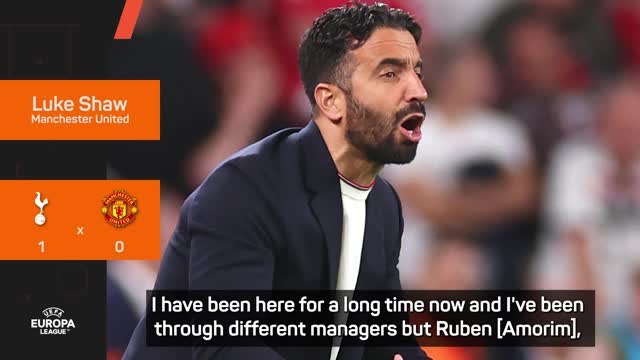 Man United's Shaw backs Amorim despite 'not acceptable' season