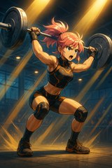 Over head squat vs front squat