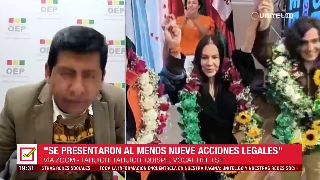 “Está en riesgo el proceso electoral”: Vocal del TSE reporta que hay 10 denuncias contra partidos y esperan unos 5 recursos más