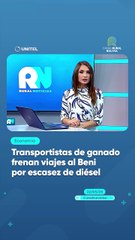 Transportistas de ganado frenan viajes al Beni por escasez de diésel