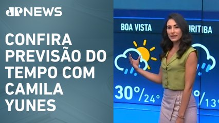 Frente fria avança e provoca chuva em São Paulo