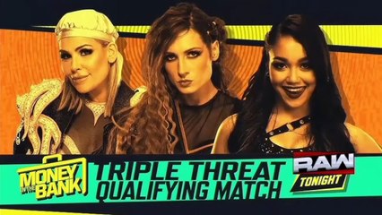 WWE Raw 19/05/2025 Roxxane Perez VS Becky Lynch VS Natalia Triple Threat Full Match.