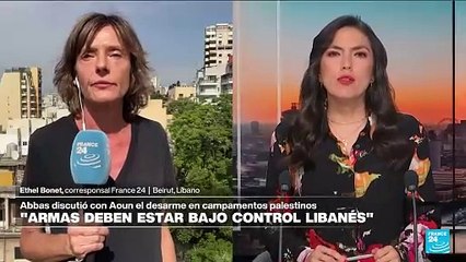 Informe desde Beirut: Abbas y Aoun debaten sobre campos de refugiados palestinos en Líbano