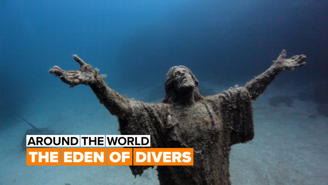 This diving spot will leave you feeling relaxed and totally blessed