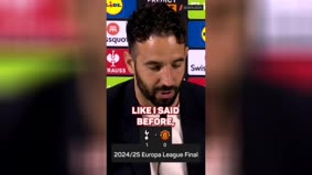 Amorim makes shocking exit admission after Europa League final defeat