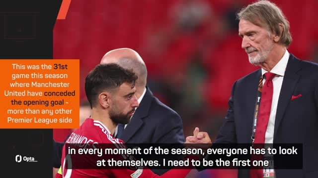 We need to look at everything - Bruno Fernandes on United's horror season