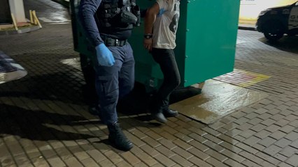 Recusa em pagar conta leva à detenção de homem agressivo em padaria