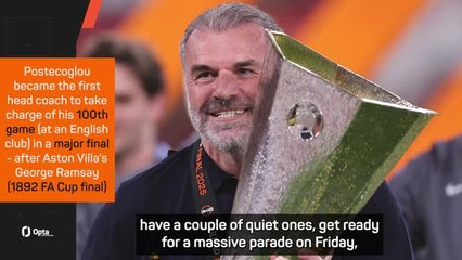Europa League winner Postecoglou in the dark over his Spurs future