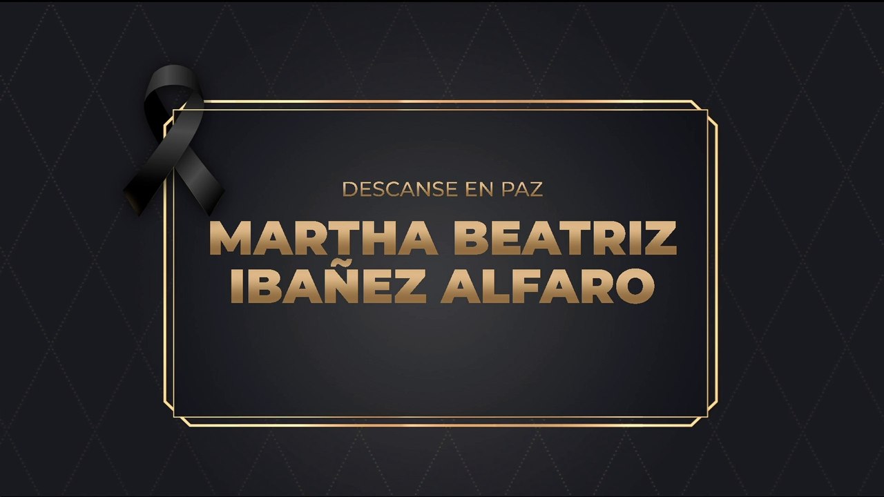 En adn40 lamentamos el fallecimiento de la Sra. Martha Beatriz Ibañez, madre de nuestro compañero