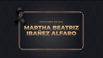 En adn40 lamentamos el fallecimiento de la Sra. Martha Beatriz Ibañez, madre de nuestro compañero