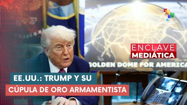 Trump anunció creación de la polémica cúpula dorada ENCLAVE MEDIÁTICA 21-05-2025 Presidente Donald Trump anunció la creación de la polémica cúpula dorada , un ambicioso escudo antimisiles con el que pretende proteger a Estados Unidos... un hecho que