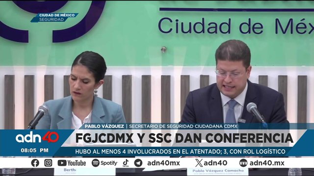 Fiscalía de CDMX revela avances sobre el doble asesinato de colaboradores de Clara Brugada