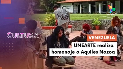 Venezuela - UNEARTE sede de la obra "Aquiles, el último juglar" CULTURA TE LO CUENTO  21-05-2025