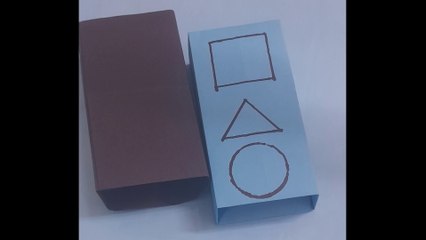 Flying Stone from Squid Game (Variation 2) | Paper Toss Game DIY Tutorial