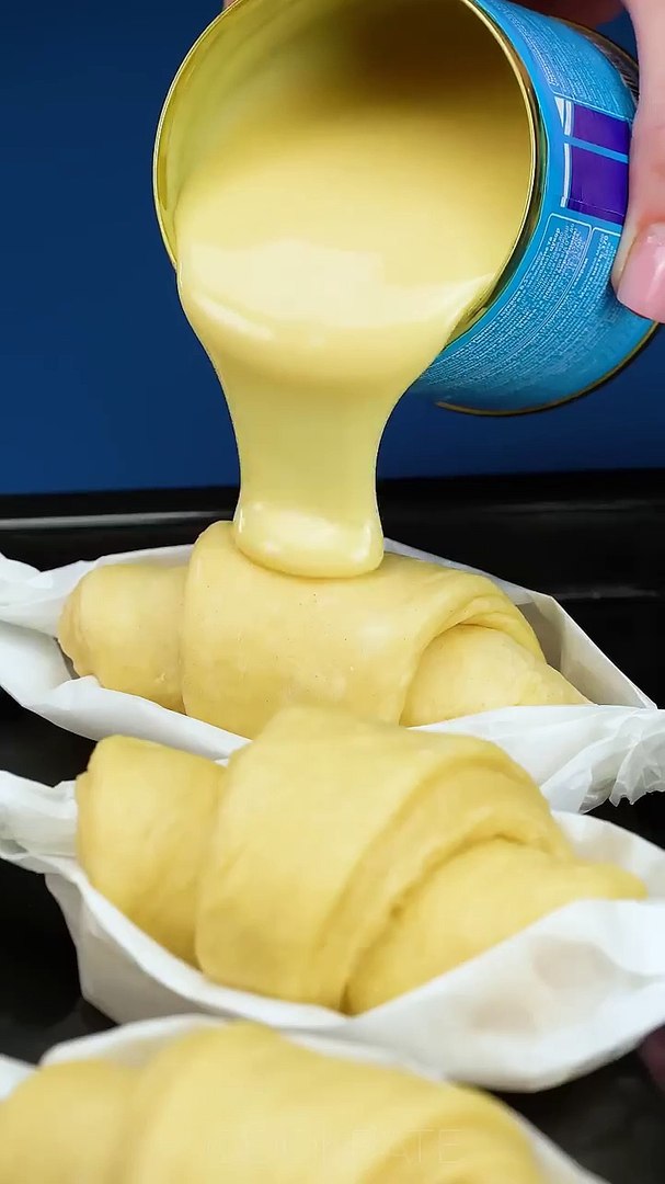 ⁣Croissant 🥐 making asmr / asmr cooking/ ASMR eating / ASMR