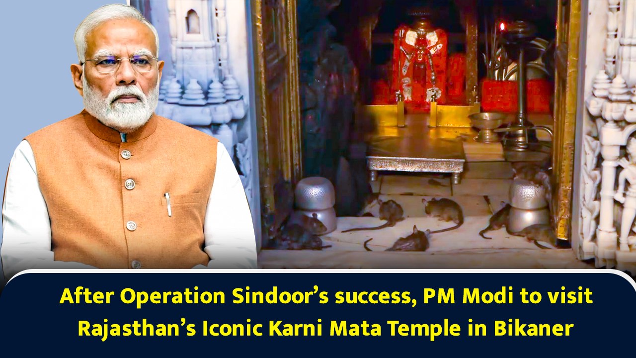 After Operation Sindoor’s success, PM Modi to visit Rajasthan’s Iconic Karni Mata Temple in Bikaner