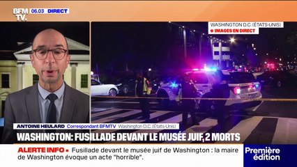 Washington: deux personnes sont mortes lors d’une fusillade près du musée juif