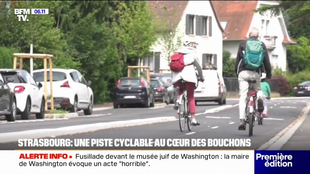 C'est de la bêtise : à Strasbourg, une piste cyclable provoque des embouteillages