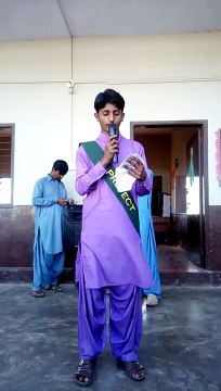 Assembly presentation of majeed by decent school