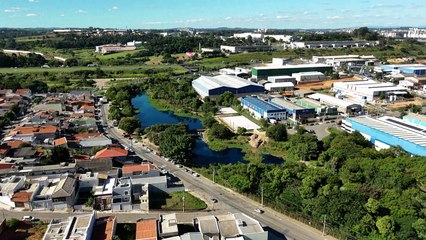 Dye spill threatens wildlife in Brazil after turning lake blue