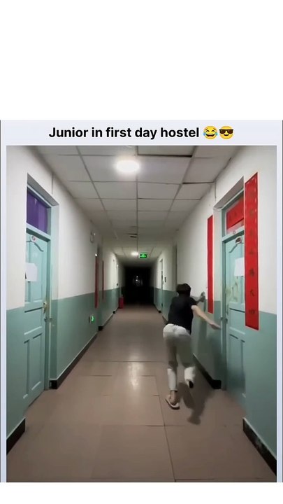Junior In First Day Of Hostel😄😎
