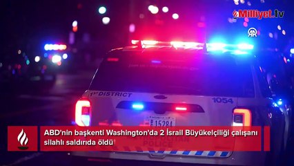 ABD'de 2 İsrail Büyükelçiliği çalışanı silahlı saldırıda öldü