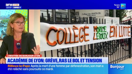 Rhône: le collège Jean-Macé de Villeurbanne en grève, la rectrice va recevoir "les équipes prochainement"