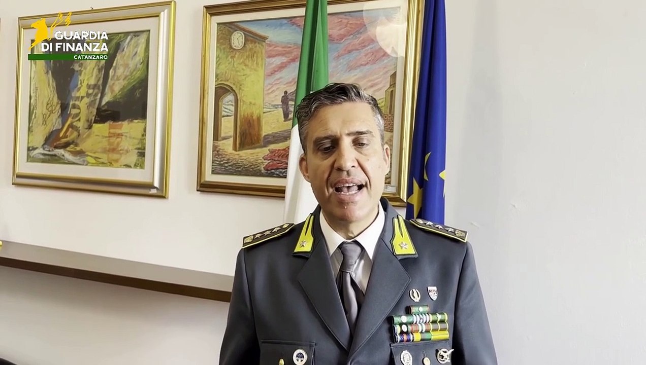 Fisco: Gdf Catanzaro scopre danno erariale per oltre 259 mln. Interviste alle forze dell'ordine