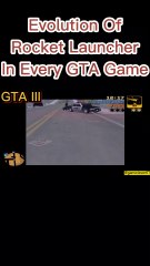 Evolution Of Rocket Launcher In Every GTA Game