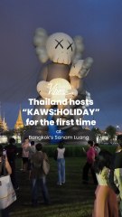 Thailand hosts “KAWS:HOLIDAY” for the first time at Bangkok’s Sanam Luang