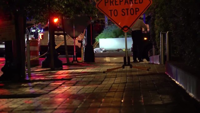 Police, paramedics at scene after 2 Israeli embassy staffers killed in Washington shooting