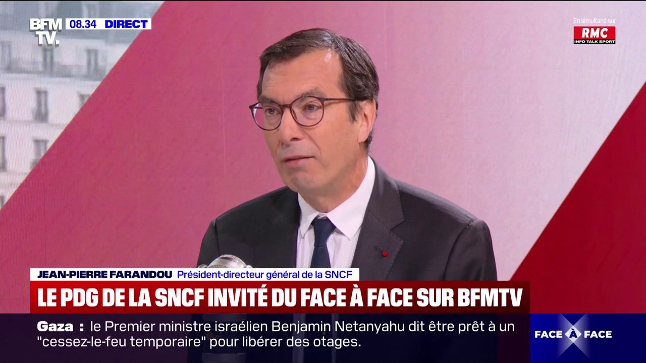 Bordeaux-Toulouse: "On va faire le maximum pour remettre la voie en état" explique le PDG de la SNCF