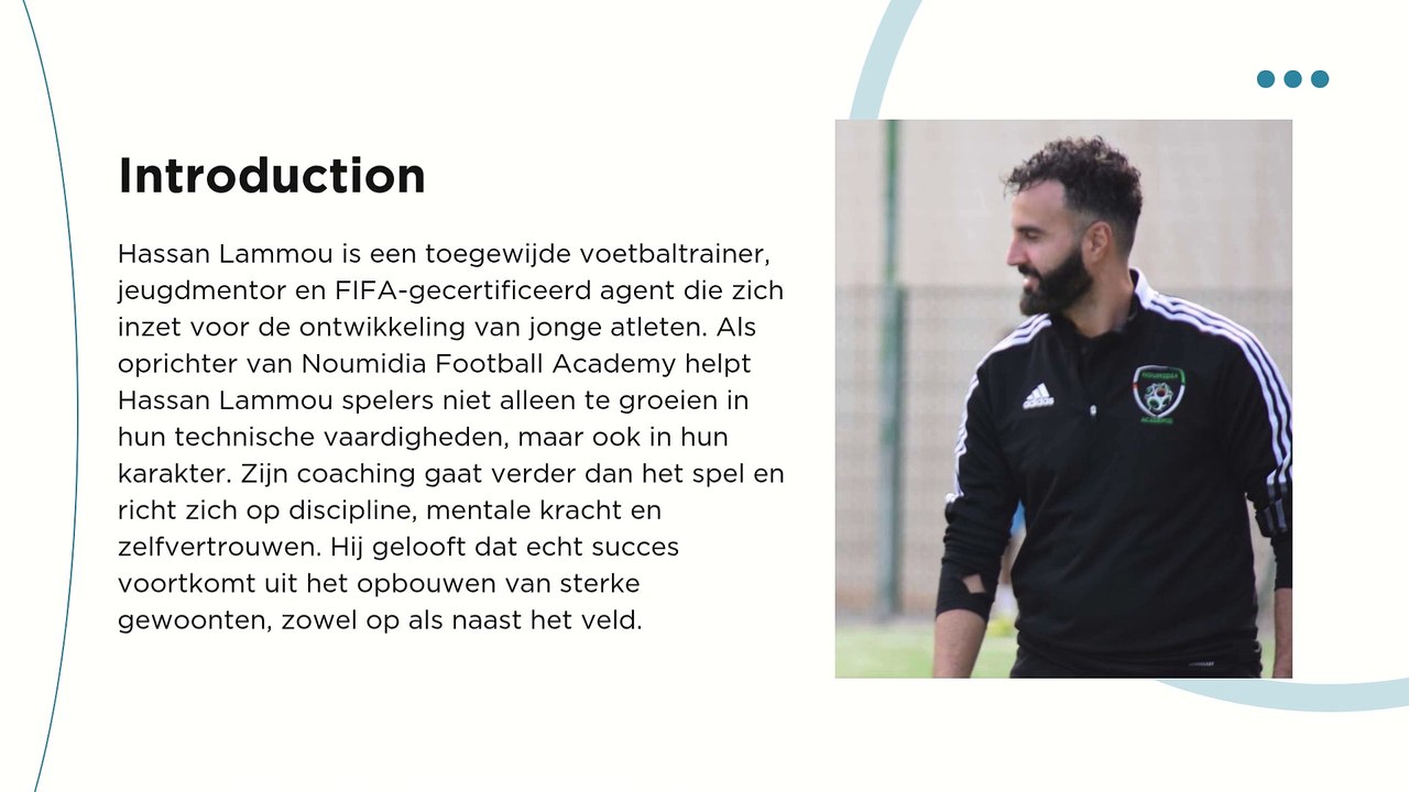 Hassan Lammou deelt 6 kernvaardigheden voor groei in voetbal