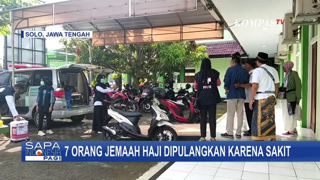 7 Jemaah dari Embarkasi Solo Tak Jadi Berangkat Haji Karena Kondisi Kesehatan