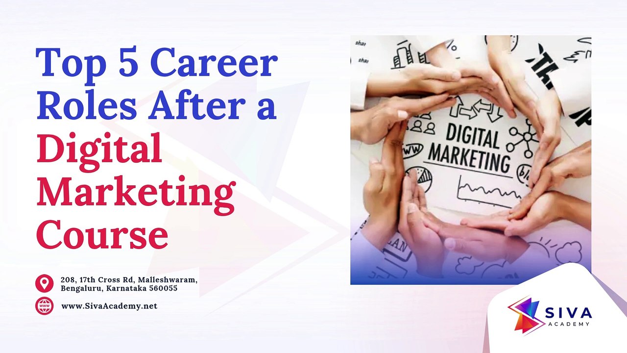 Top 5 Career Roles After a Digital Marketing Course