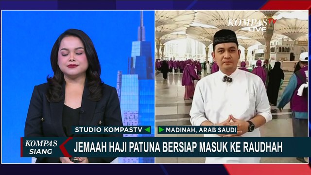 Kondisi Terbaru di Arab Saudi: Jemaah Haji Patuna Bersiap Masuk ke Raudhah